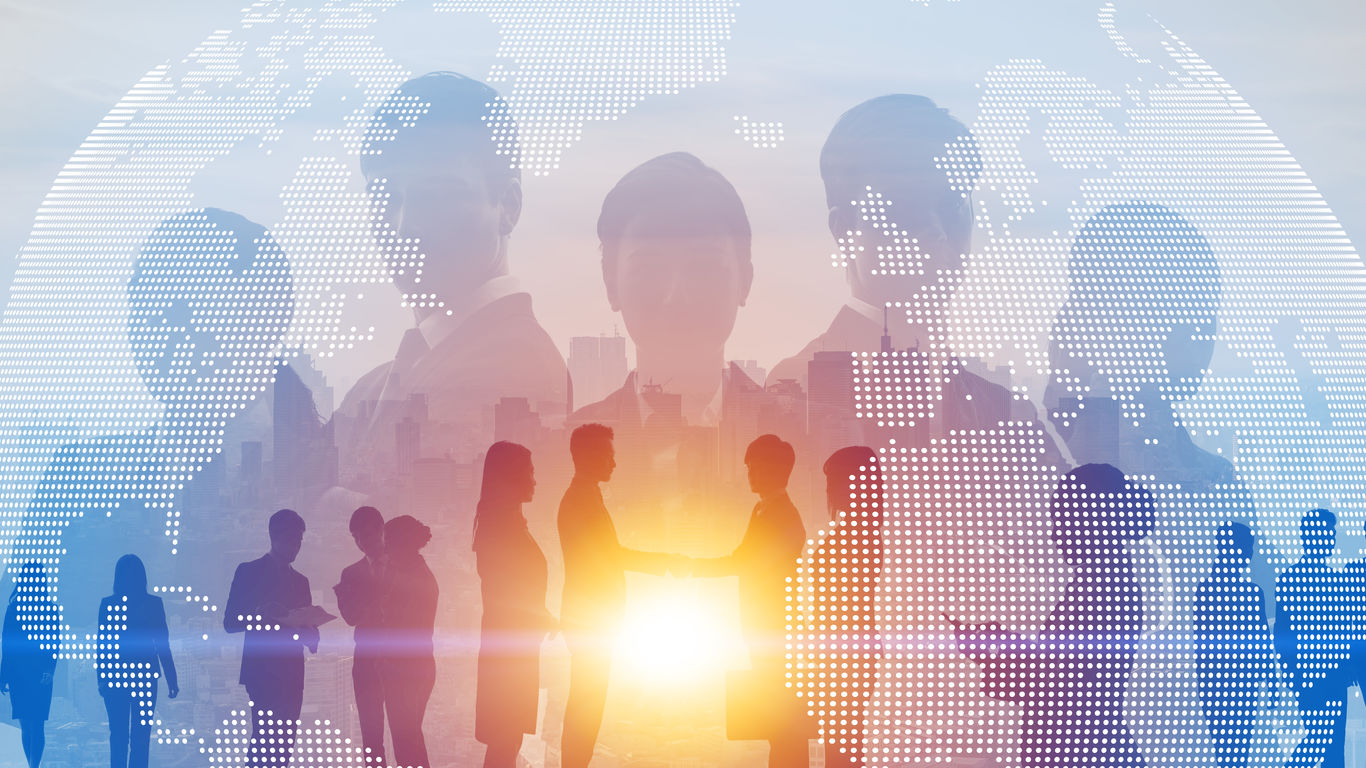 Global business concept