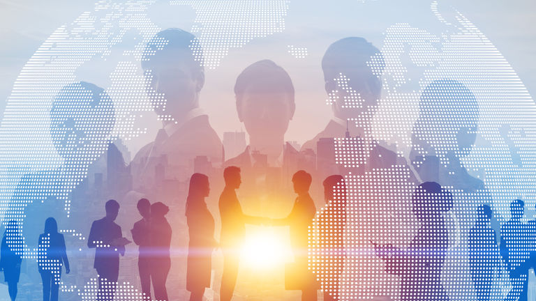 Global business concept